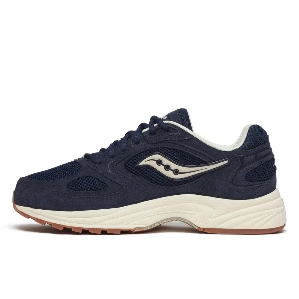 Mens Size 8 - Saucony Grid Jazz 9 Suede Pack Navy Shoes Sneakers NEW